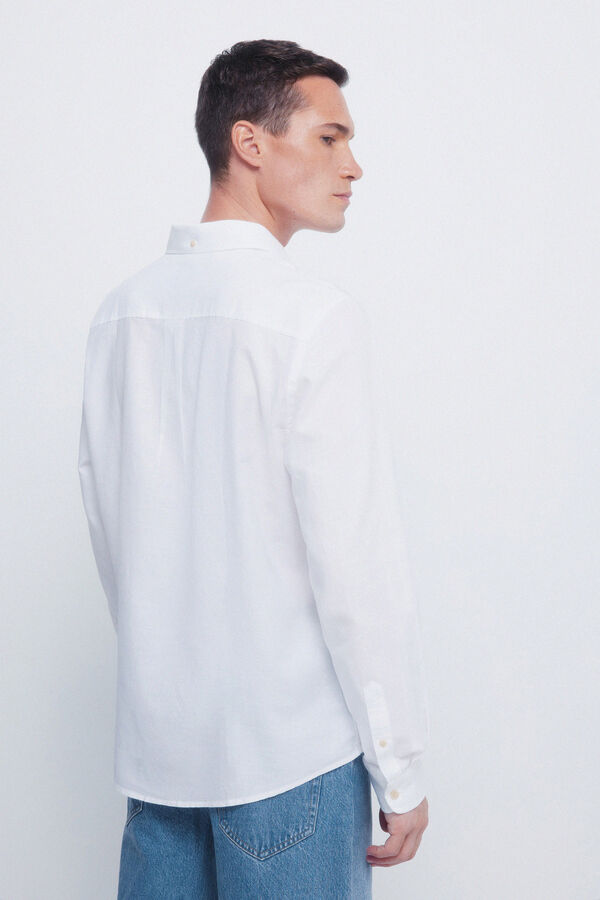 Springfield Camisa estruturada branco