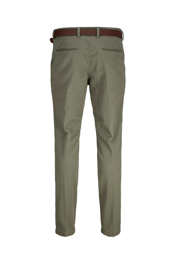 Jack & Jones Calças slim fit cru