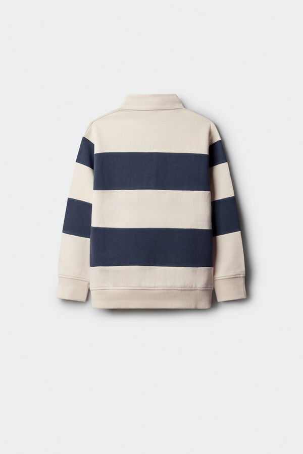 Springfield Kids Sweatshirt riscas para meninos branco