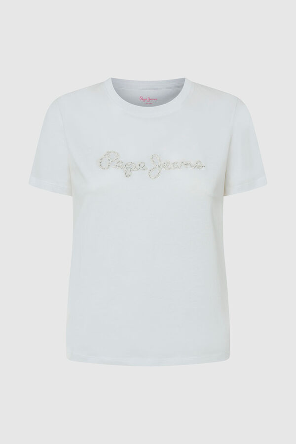 Pepe Jeans T-shirt de manga curta branco