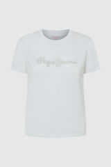 Pepe Jeans T-shirt de manga curta branco