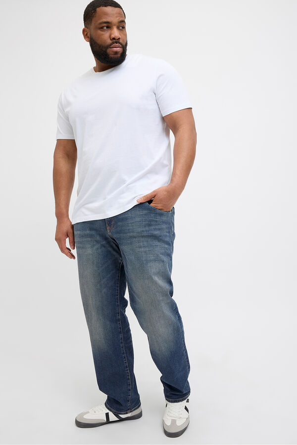 Jack & Jones PLUS Calça jeans regular fit PLUS azul