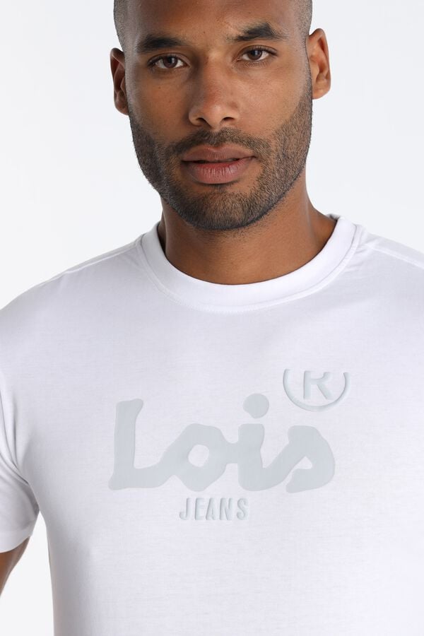 Lois T-shirt de manga curta branco