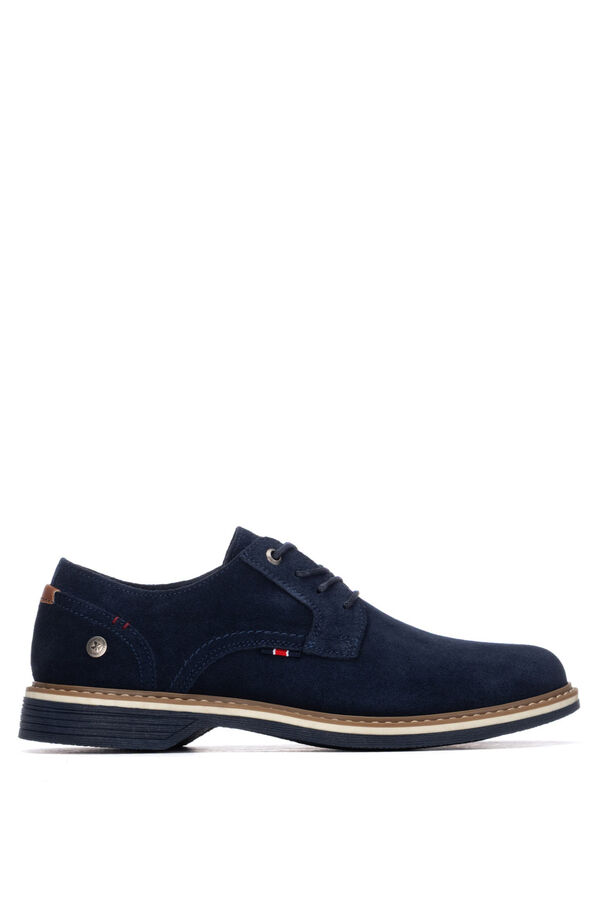 XTI Lightweight dress shoe blue