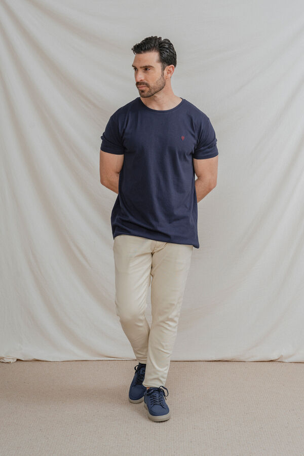 Celopman T-shirt b&aacute;sica azul