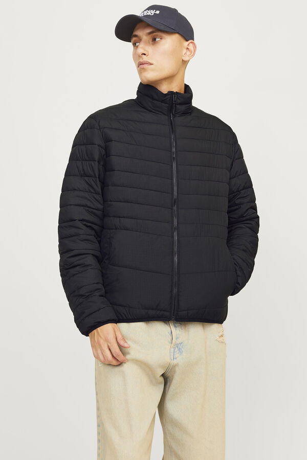Jack & Jones Casaco acolchoado puffer preto