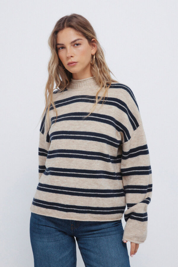 Springfield Camisola dupla azul