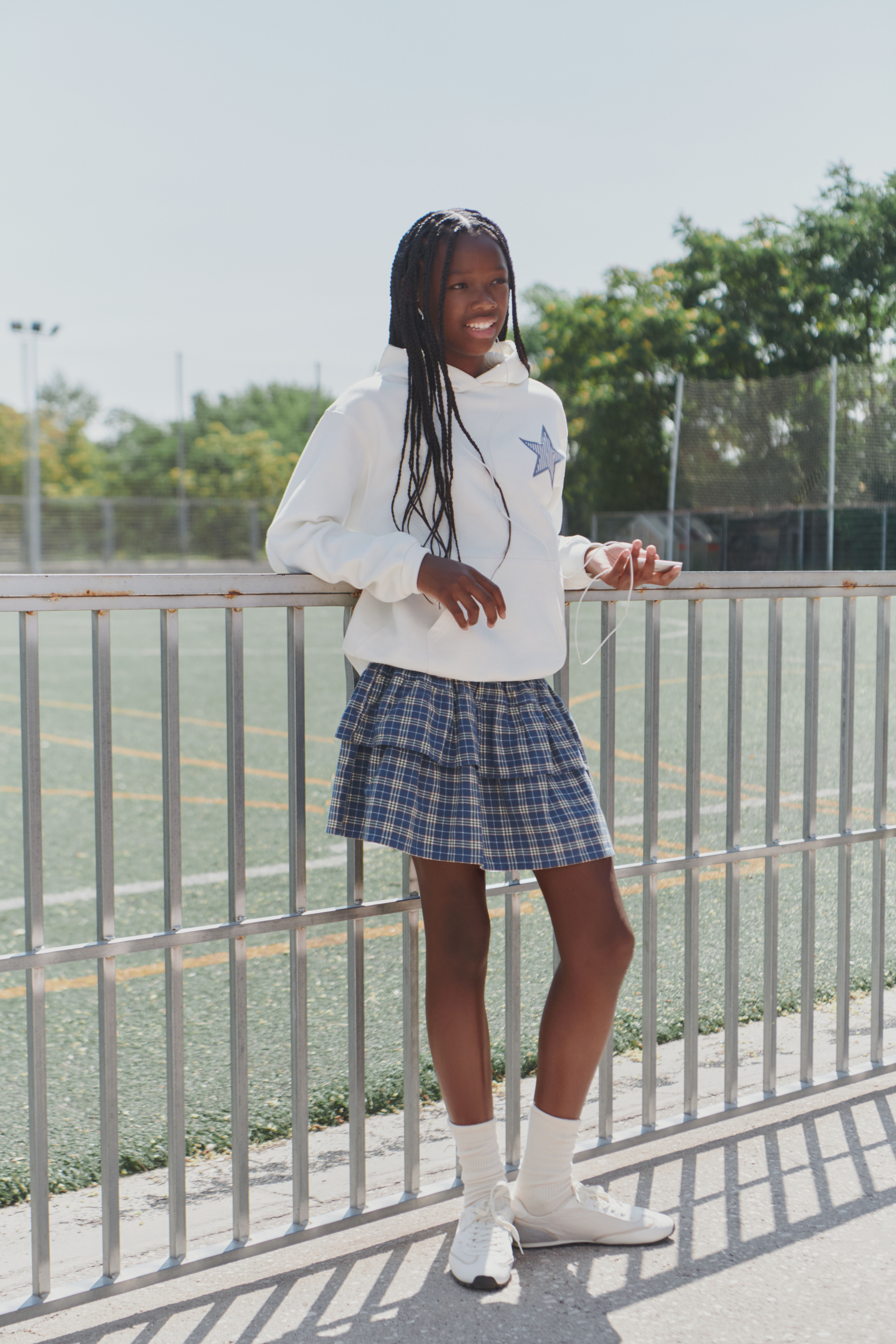 Springfield Kids Sweatshirt estrela costas menina