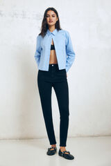 Springfield Jeans skinny preto