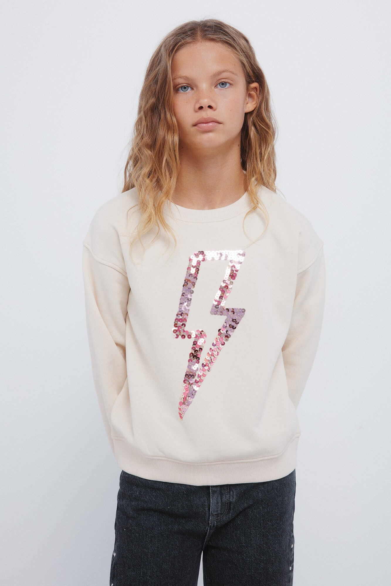 Springfield Kids Moletom "rel&acirc;mpago" para sweatshirt .