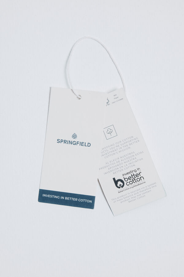 Springfield Camisola gráfica azul