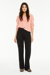 System Action camisola com decote em V borgonha