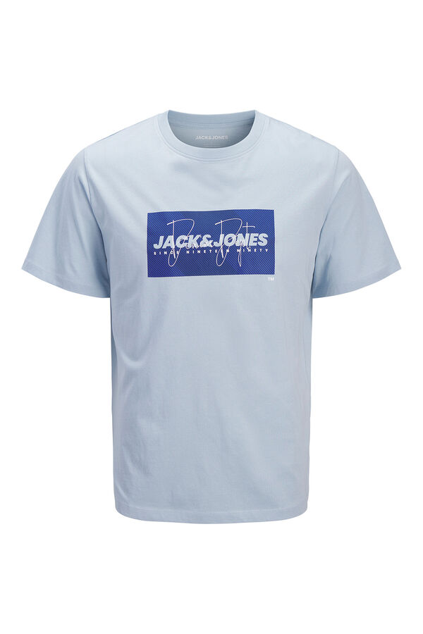 Jack & Jones PLUS T-shirt logo azul