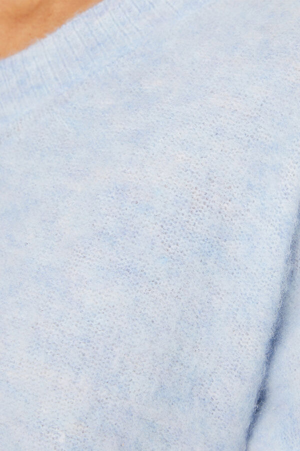 System Action camisola com decote em V azul