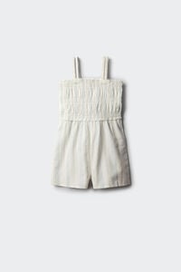 Springfield Kids Top de al&ccedil;as em crochet para menina