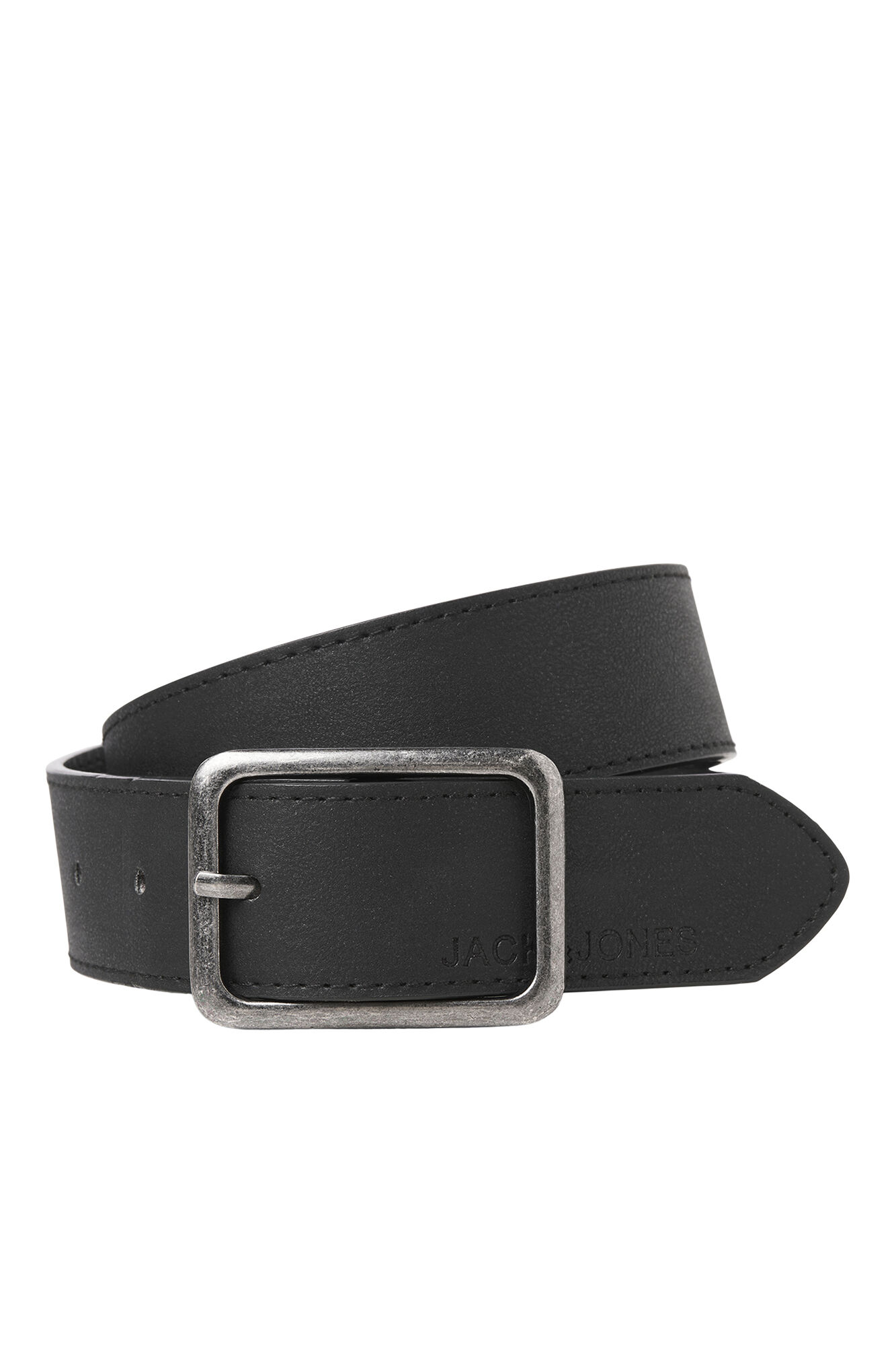 Jack & Jones Cinto com fivela em pele sint&eacute;tica