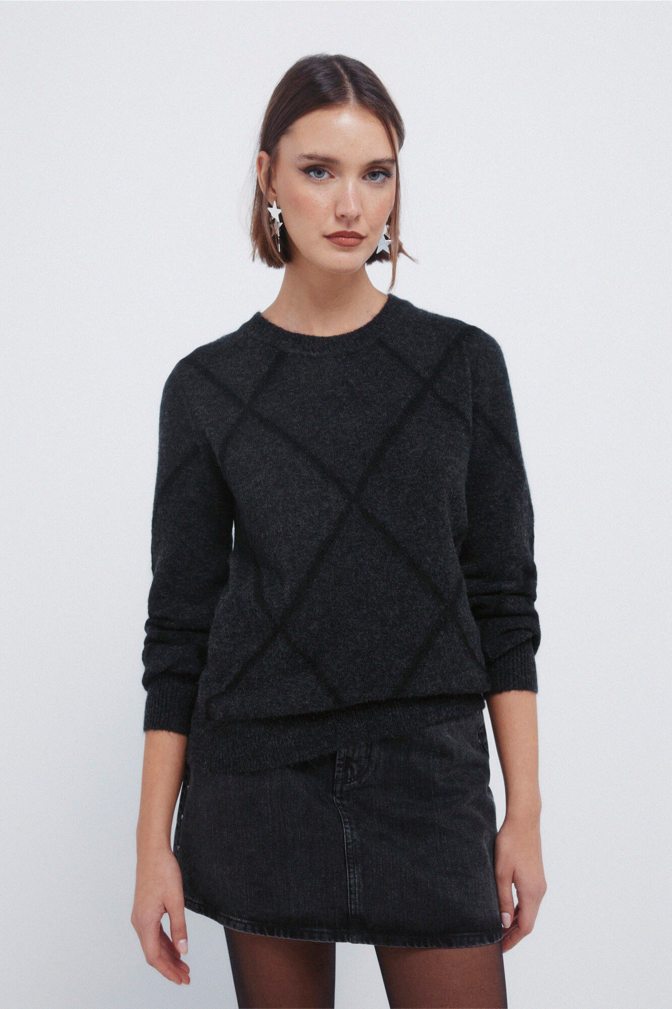 Springfield Jersey rombos lentejuelas