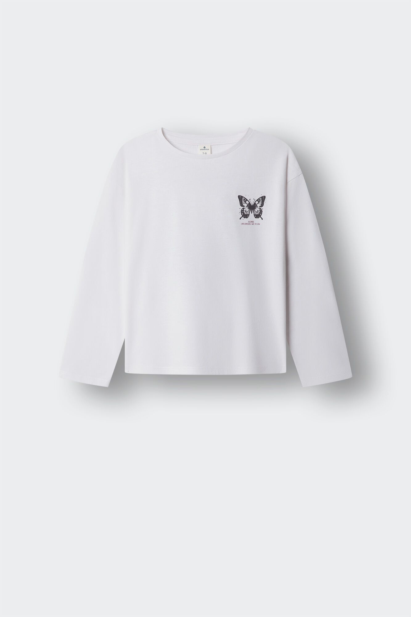 Springfield Kids T-shirt manga comprida borboleta menina