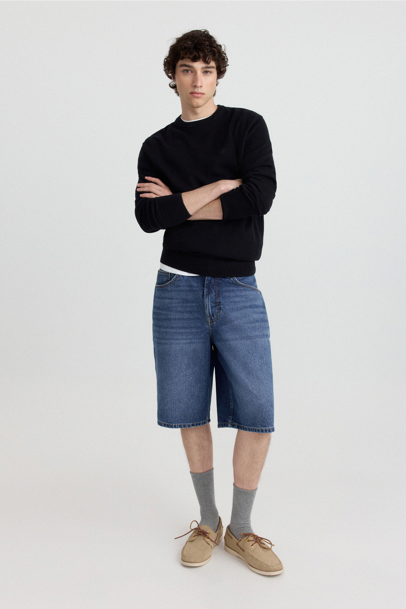 Springfield Camisola b&aacute;sica gola redonda