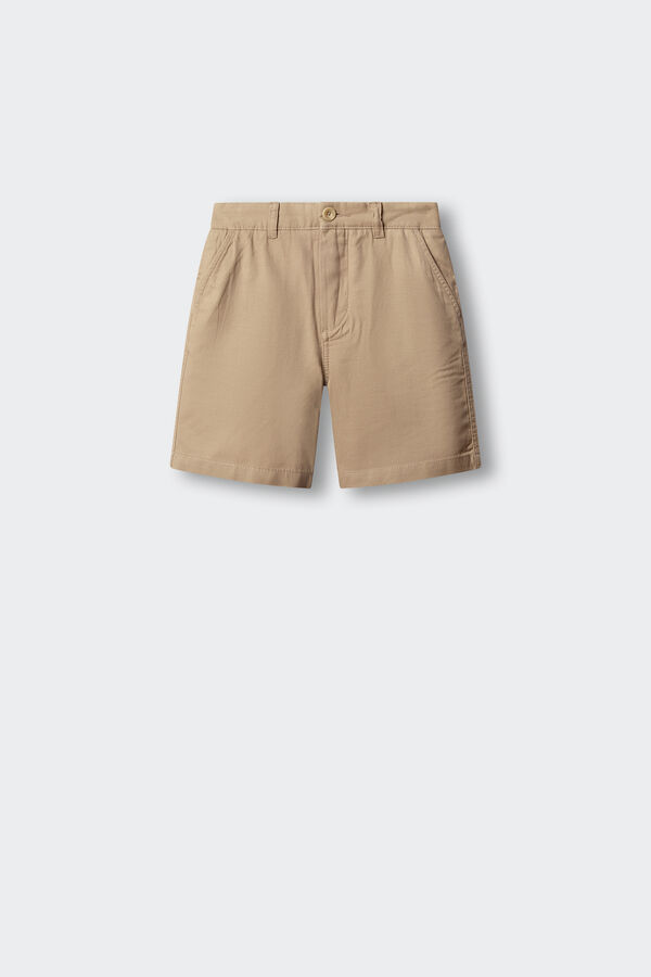 Springfield Kids Bermuda Tencel crian&ccedil;a bege