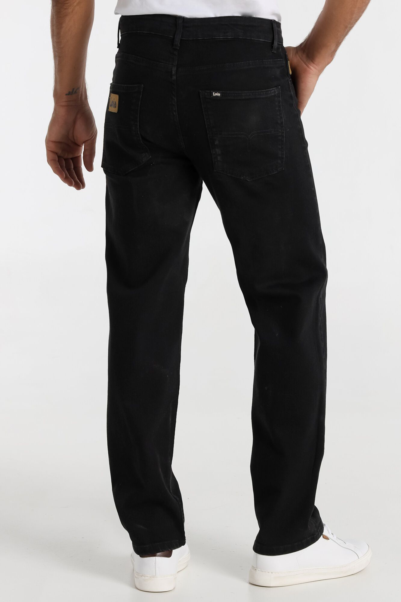 Lois Jeans relax fit de cintura subida