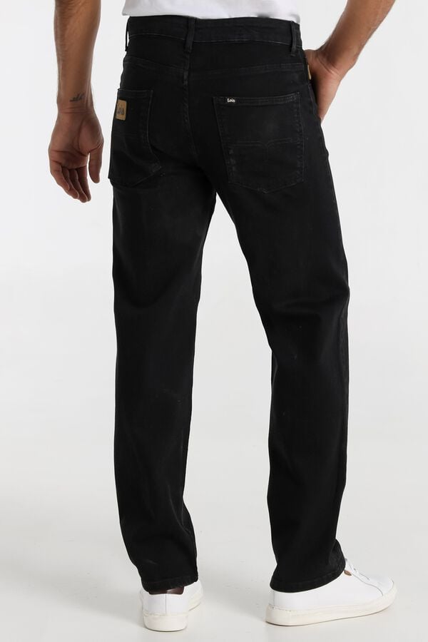 Lois Jeans relax fit de cintura subida preto