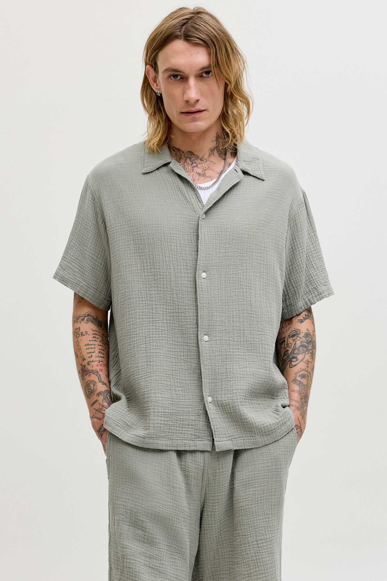 Jack & Jones Camisa resort b&aacute;sica