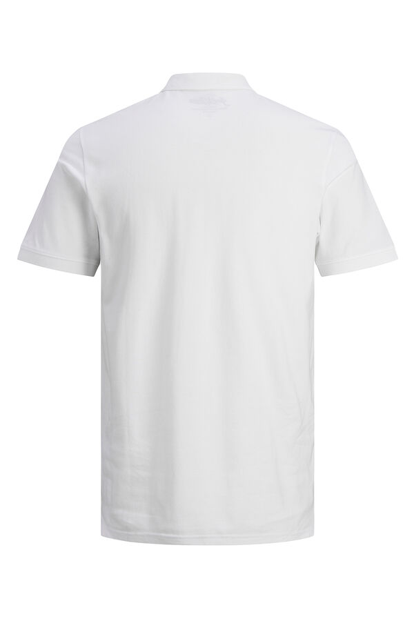 Jack & Jones Polo slim fit liso branco