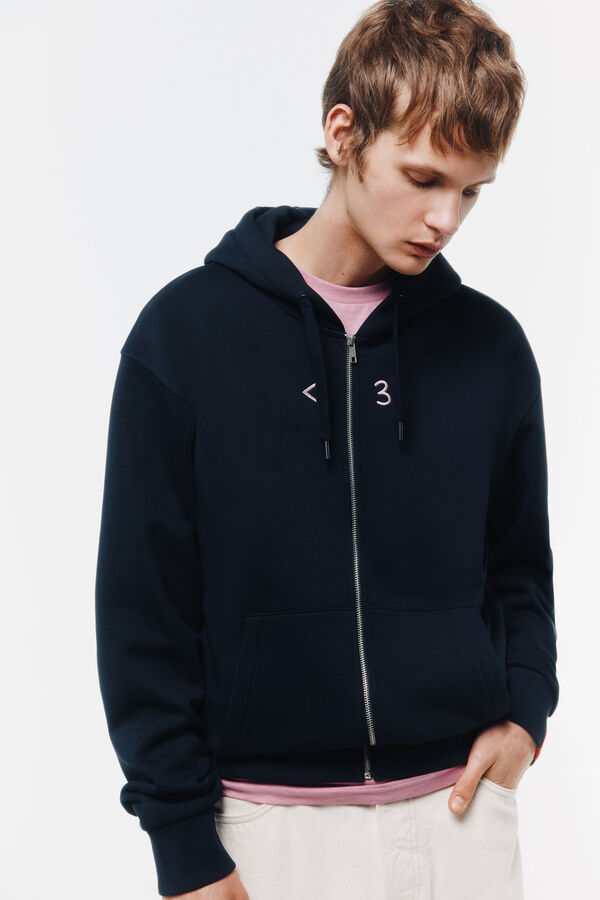 Springfield Sweatshirt Love Yourself azul