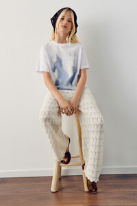 Springfield Kids Cal&ccedil;a para menina em crochet