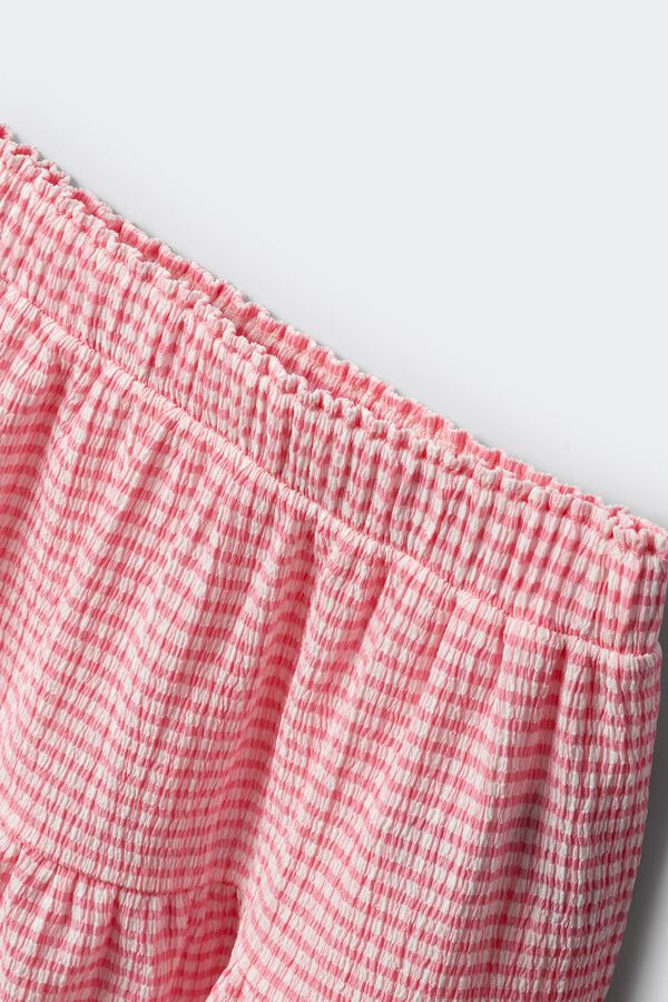 Springfield Kids Saia estampado vichy menina rosa