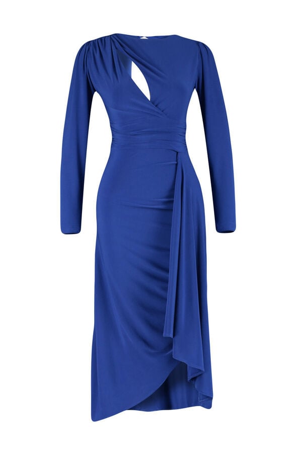 Trendyol Vestido de noite azul