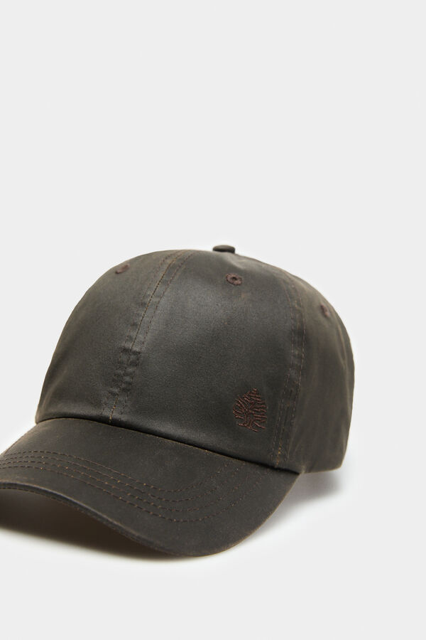 Springfield Gorra encerada marrón oscuro