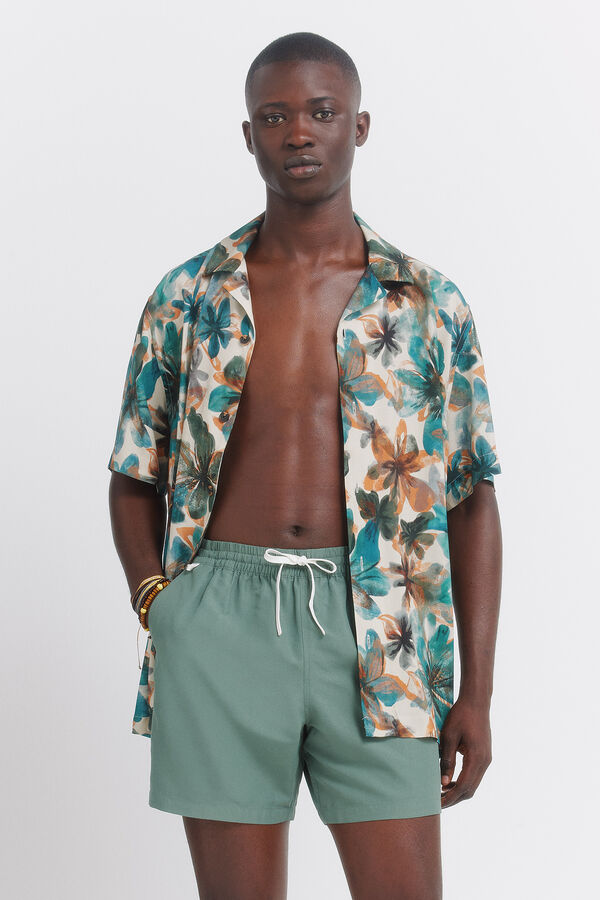 Springfield Ba&ntilde;ador liso verde