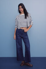 Springfield Calça jeans de marinheiro azul