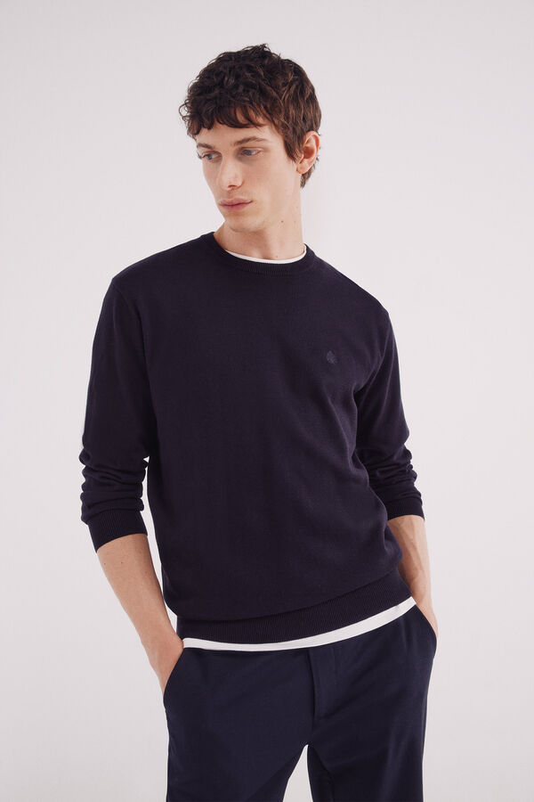 Springfield Jersey básico azul
