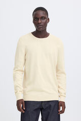 Blend Camisola de gola redonda bege