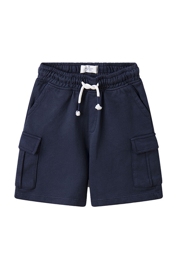 Springfield Boys' cargo Bermuda shorts blue