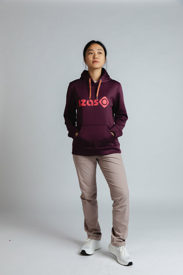 Izas Sweatshirt com capuz ajustável estampado