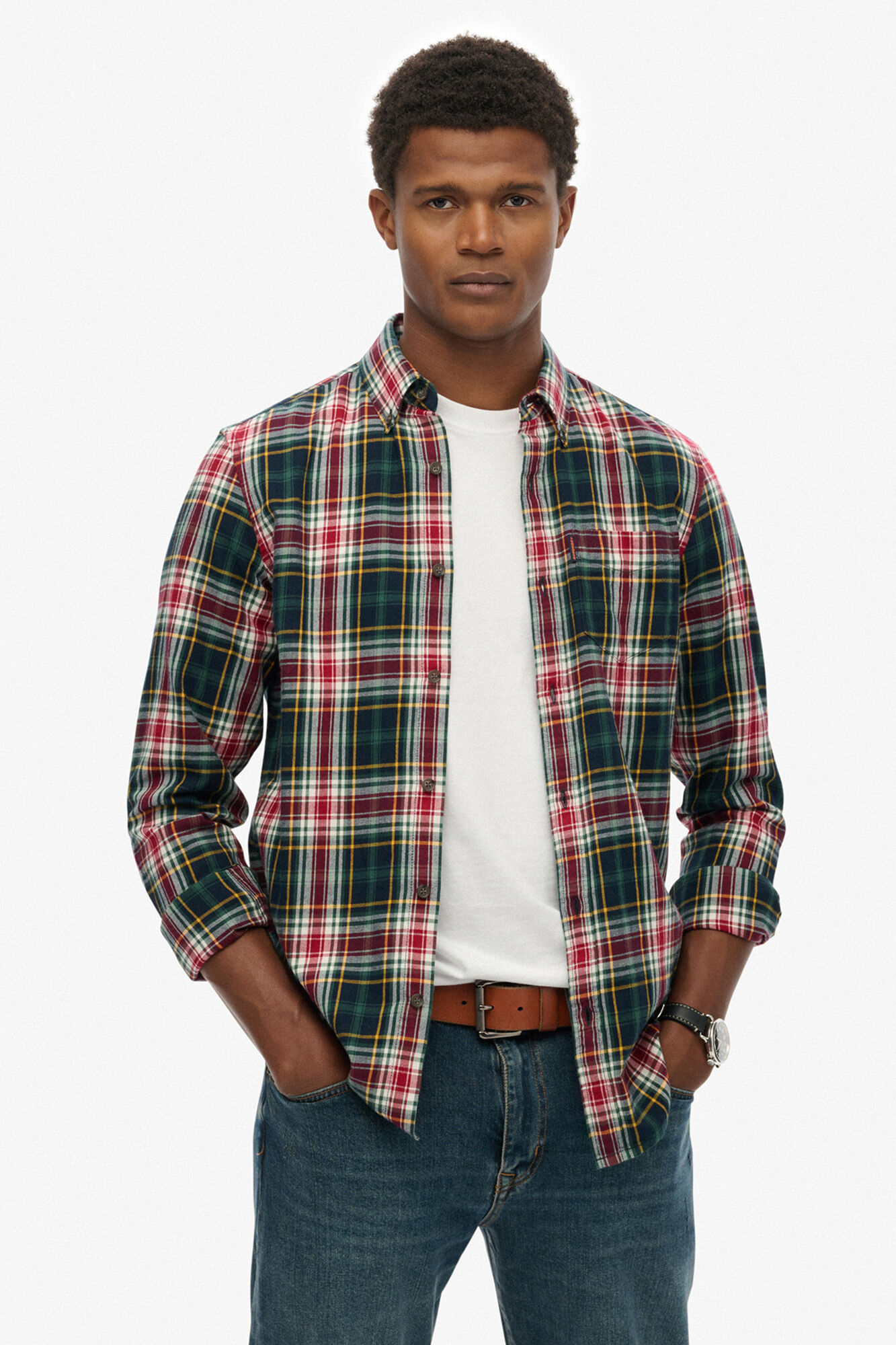 Superdry Camisa corte holgado