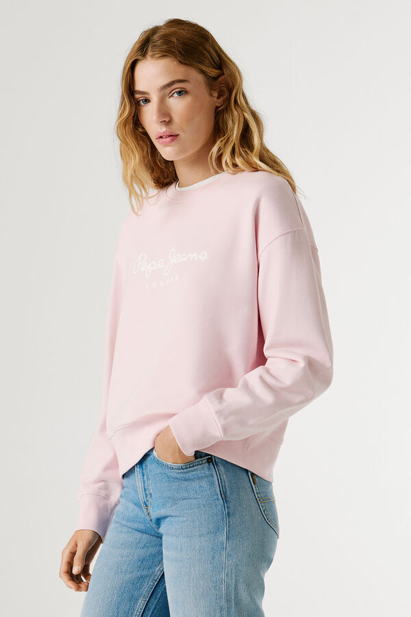 Pepe Jeans Sweatshirt gola redonda  rosa