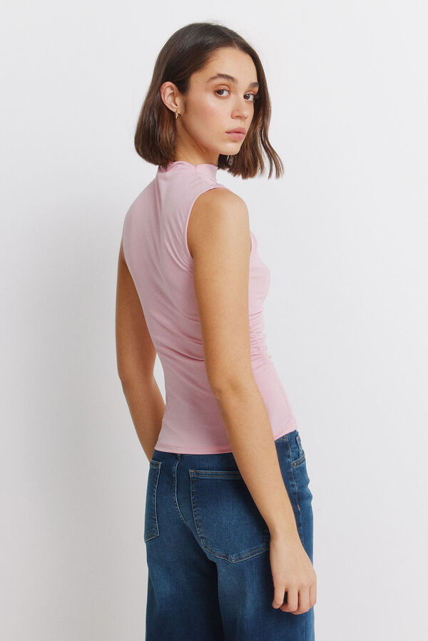 Springfield Top franzido rosa