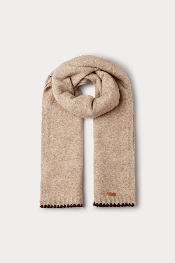 Pepe Jeans Cachecol de l&atilde; cru