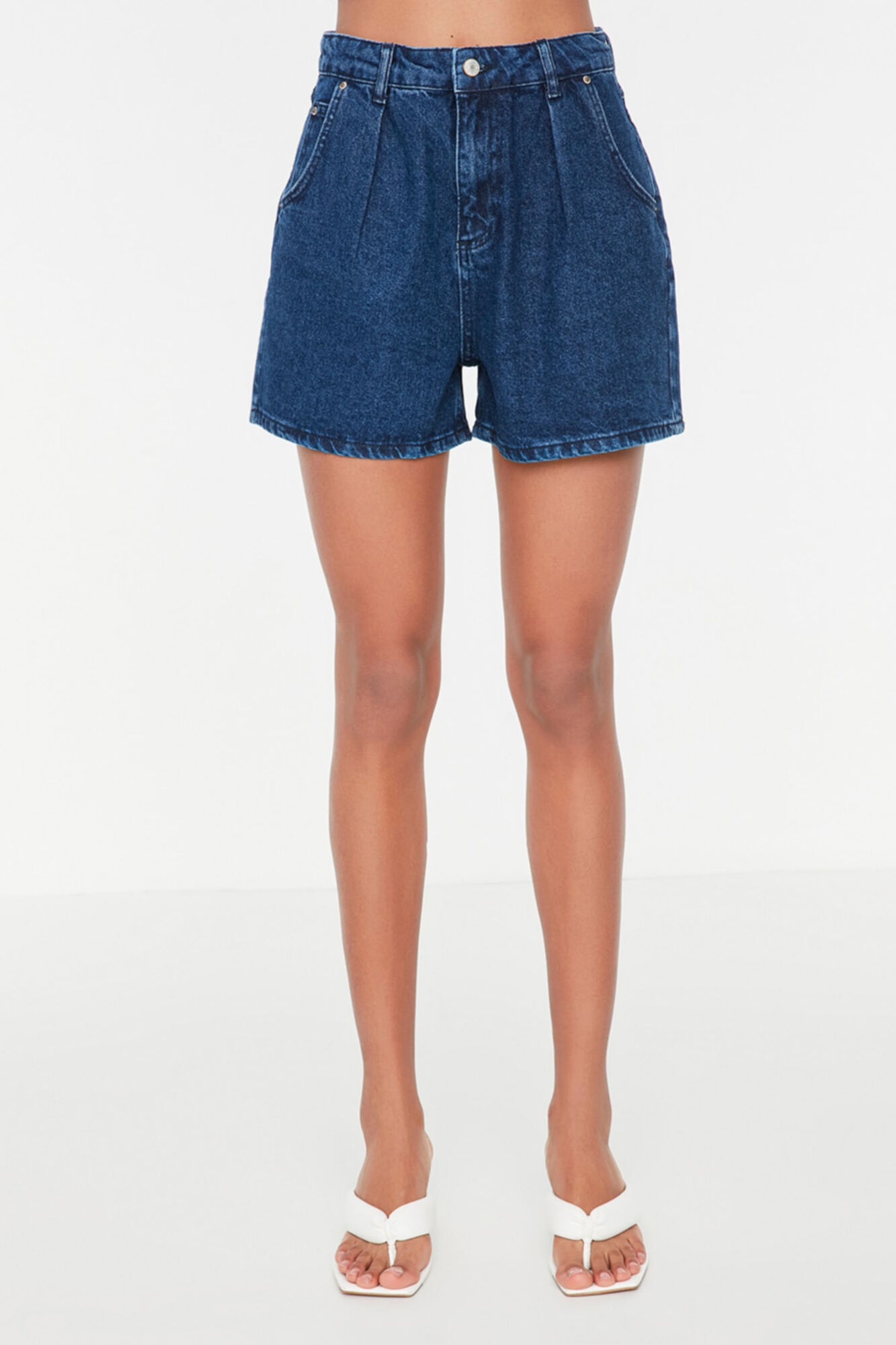 Trendyol Shorts vaqueros rectos