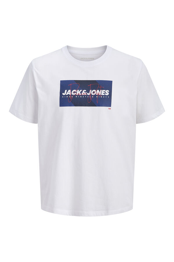 Jack & Jones T-shirt regular fit branco
