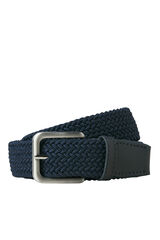 Jack & Jones Cinturón trenzado elástico azul