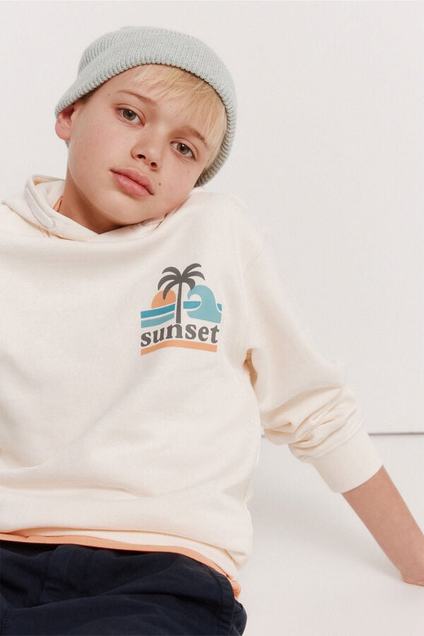 Springfield Kids Sweatshirt sunset para menino branco