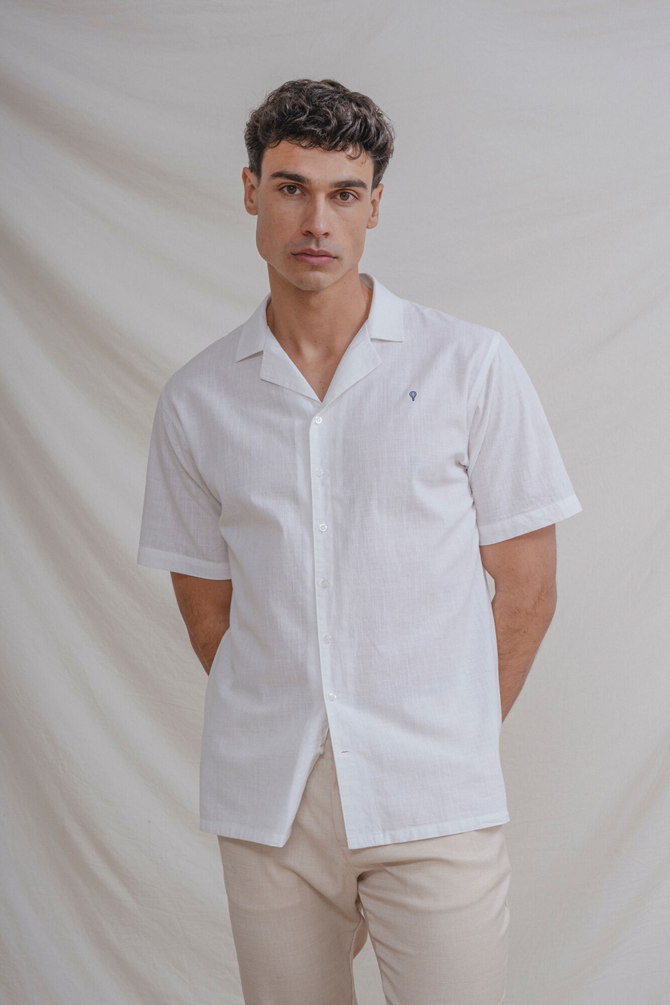 Celopman Camisa flam&eacute; manga corta