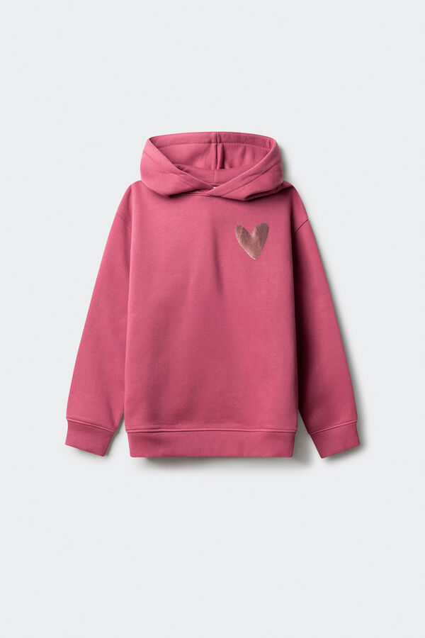 Springfield Kids Sweatshirt feminino GOOD MOOD. rosa