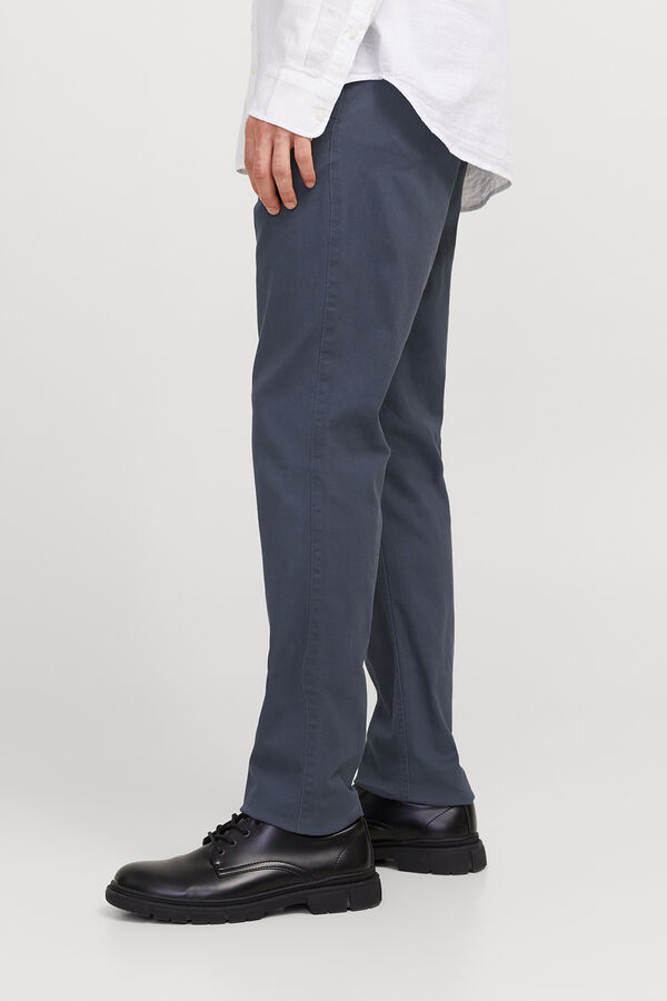 Jack & Jones Calças chino slim fit azul